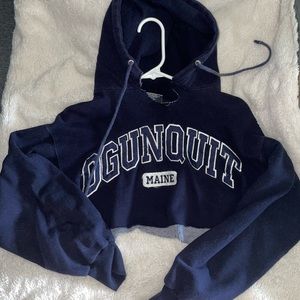 Cropped hoodie